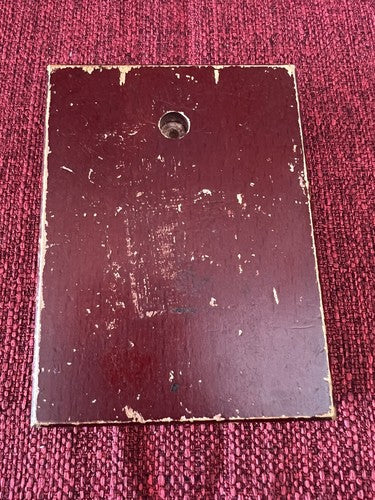 🔴 Wappen der russischen Marine, Vintage-Schild aus Messing und Holz, zur Wandmontage, 11 cm hoch