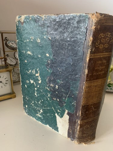 Livre Dictionnaire Des Sionimi de La Langue Italienne Tommaseo Antique 1845