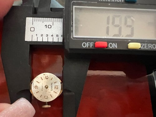 🔴 MONVIS Movimento orologio donna manuale da revisionare parti vintage