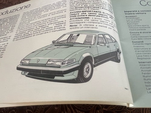 🔴 ROVER 2000 Libretto auto uso manutenzione 2300-2300S-2600S ORIGINALE vintage
