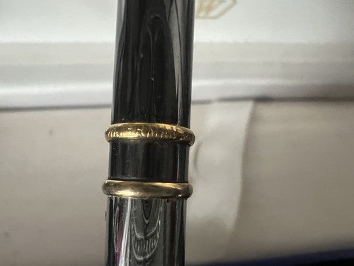 Waterman Pen Sphere Lacquer Laureat Mka Barrel Shotgun Chrome Gold