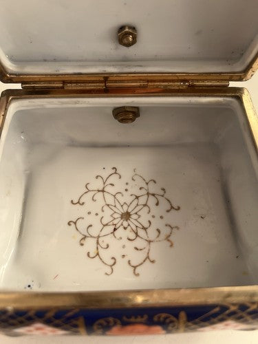 🔴 Porta caramelle biscotti CERAMICA DIPINTO MANO vassoio multi utilizzo vintage