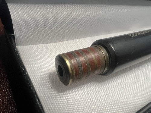 Testoscopio RUNKBAKEN MANCHESTER Stylo Bakélite Boussole Rare Vintage 1930