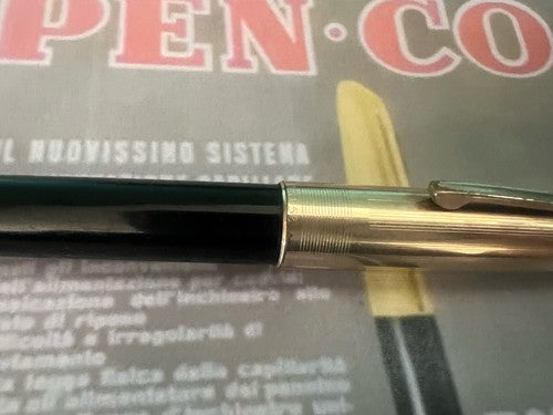 Stylo À Plume Penco 53 Nib En Diamant Or 14 Kt Vintage A