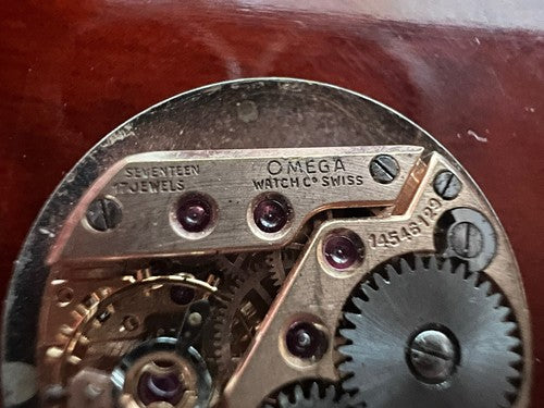OMEGA Mouvement Horloge Femme Couronne Manuel De Examen Pièces Vintage