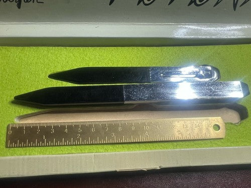 Everpen Pens Sphere Multi Two Colours Blue Black Futura Pencil Case Vintage