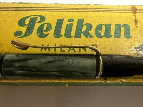 🔴 PELIKAN 200 AUCH marbled mechanical pencil writes RARE vintage 