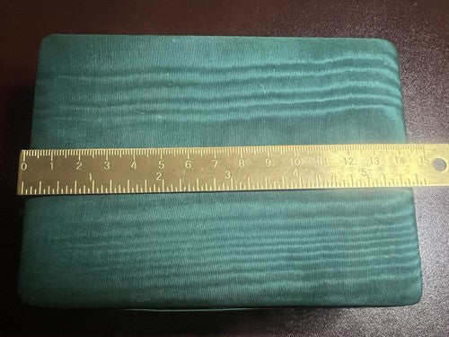 Boîte de Boîte Montre Bijou Stylo Trousse Housse Manasse Vintage