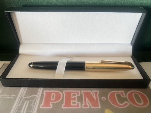 Pen Co Stylo-Plume Stylo à Plume 53 de Diamant Or 14 KT Vintage Penco A