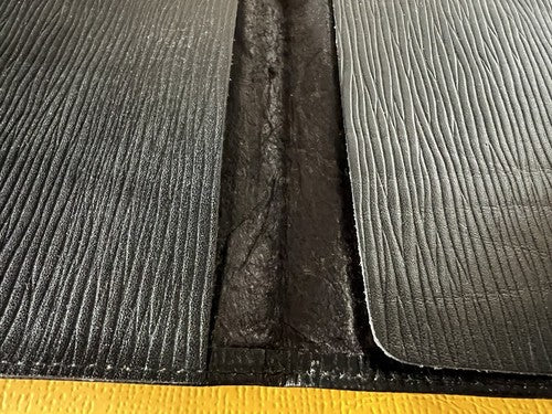 Fendi Document Holder For Men Fabric Zucca Leather Interior Original Vintage