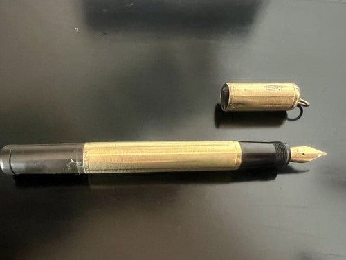 Ancre Stylo-Plume Stylo à Plume Rétractable Stylo Plume Or Écrit Vintage A