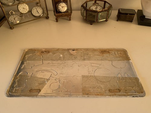 Amsterdam Werbeplakette, Wanddisplay, Metall, Emaille, Vintage 