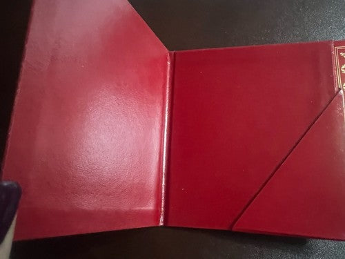 🔴 CARTIER travel clock instructions with booklet and service centers 