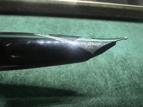 🔴 SHEAFFER penna stilografica Triumph 444 cromata pubblicità garanzia astuccio