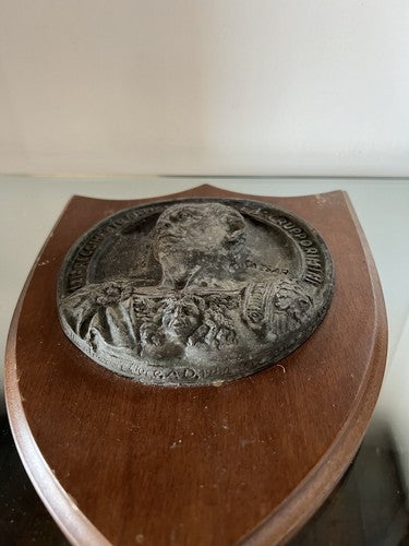 🔴 Military Crest CESARE 12 ARTILLERY REGIMENT Rimini group 1984 bronze 