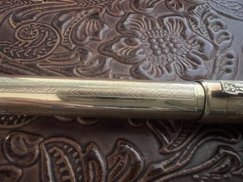 Ideal Retractable Fountain Pen 14KT Gold Vintage B