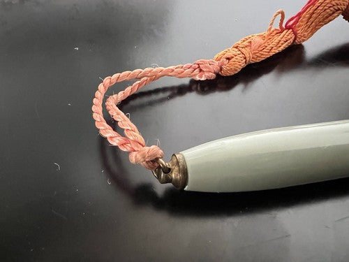 🔴 Green mechanical pencil with curved leads, writes like a bow, vintage 1970s 