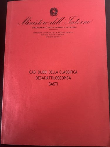 🔴 Kriminalpolizei 1988 Bücher und Akten zur Daktyloskopie FINGERABDRUCK-Ministerium 