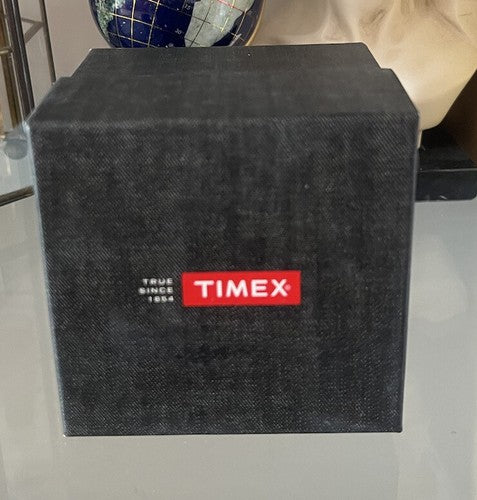 🔴 TIMEX box scatola orologio polso cofanetto custodia legno garanzia