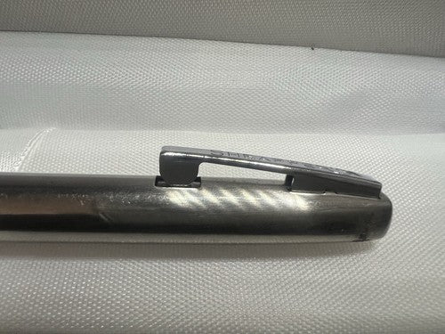 🔴 SHEAFFER's penna sfera nera cromata clip a scatto vintage