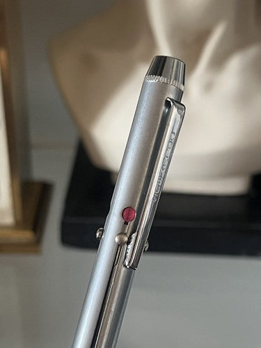 Columbus Stylo-Plume Sphère 4 Couleurs Blu-Nero-Verde-Rosso Vintage Écrit