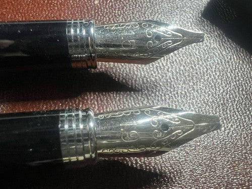 🔴 Lackierte Füllfederhalterfedern ITALIC 1,5 und 1,9 Transformierbarer Kugelschreiber 