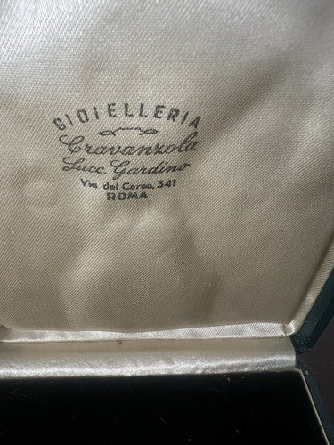 🔴 CAVALIERE scatola medaglia onorificenza custodia astuccio cofanetto N.4