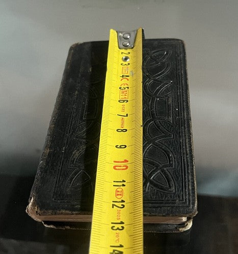 Livre Madonna Tres-Sainte Vierge Français Antique Impression Du 1883 Cuir