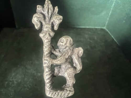Bell Little Bell Metal Fleur de Lis Firenze 4,2 H 7,5 CM Vintage
