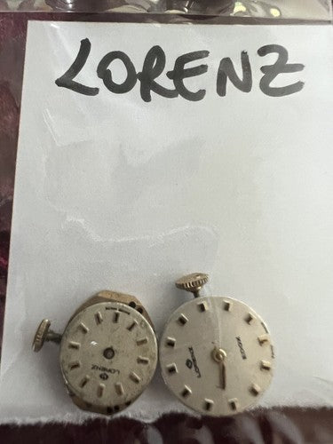 Mouvements Montres Certina-Tissot-Candino-Lorenz-Vetta-Bulova 13 Pcs Rechange