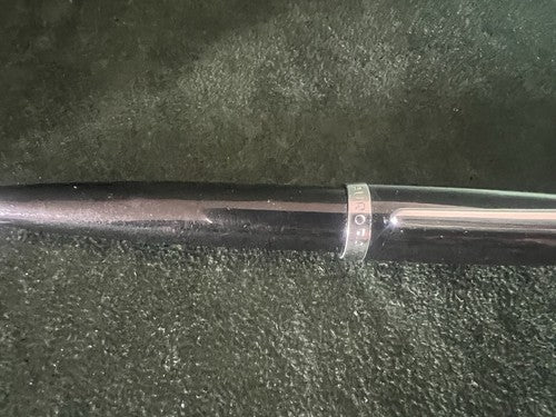 🔴 AURORA penna sfera Style nera con profili cromati scrive