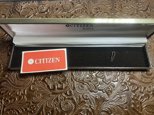 Citizen Trousse Montre en Quartz Coffret Housse Garantie Vintage 1995 