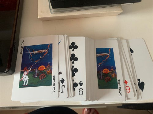 🔴 MODIANO carte gioco FRANCESI, NAPOLETANE MERCANTE IN FIERA DADI vintage