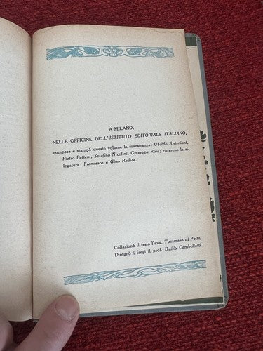 🔴 DARWIN Books Italian Publishing Institute Milan, 2 complete volumes 