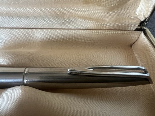 🔴 WATERMAN CF penna stilografica pennino ORO 18 KT punte divaricate scrive
