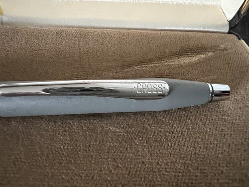 🔴 CROSS penna sfera lacca grigia Classic Century scrive scatola istruzioni F