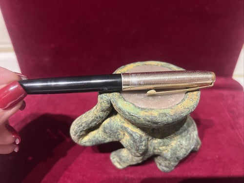 🔴 GIULIETTA fountain pen with internal piston, working, Italian vintage, 1970s 
