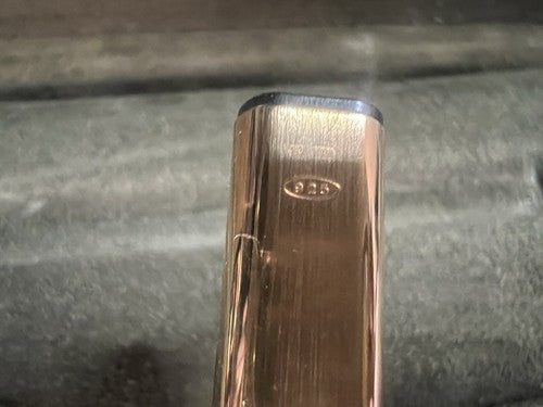 Aurora Stylo-Plume Sphère Bravoii Argent 925 Écrit Boîte Garantie Design 