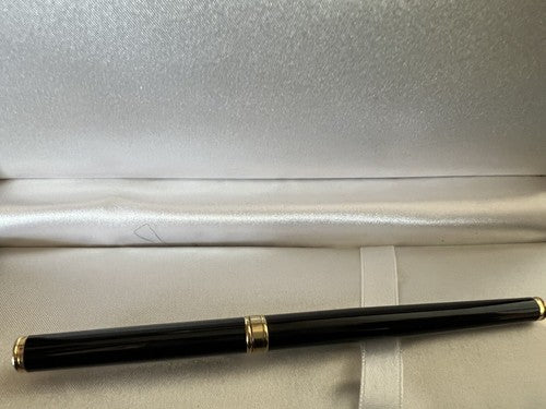 Colibri 'Pen Fountain Pen Lacquer Black Cartridge A Rechargeable Marking