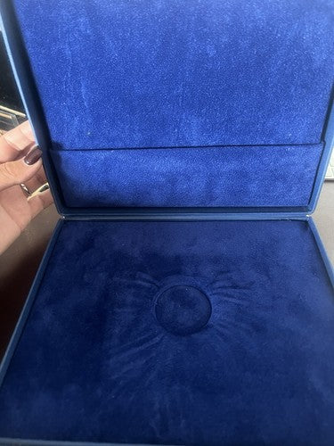 🔴 LA LIRA D'ORO scatola moneta con diamante astuccio custodia GARANZIA