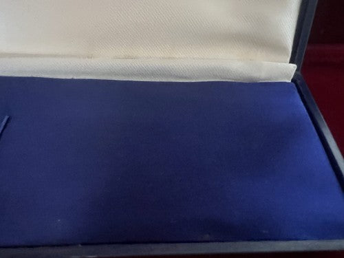 Tulxis Boîtier Boîte Montre Hommes Coffret Trousse Housse Bleu Vintage