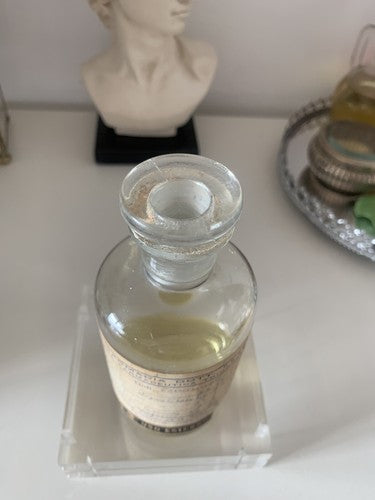 🔴 Bottiglia AMPOLLA vetro medica da Laboratorio in vetro da collezione vintage