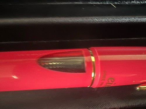 🔴 OHTO penna sfera roller EINS CFR 10 rosa profili dorati scrive con custodia