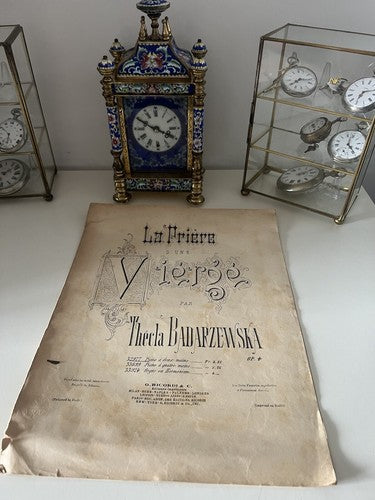 🔴 Das Gebet der Jungfrau Maria, musikalischer Auftritt, Thecla Badarzewska, Mailand, Anfang des 20. Jahrhunderts 