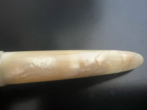 🔴 STILNOVA penna stilografica effetto madreperla pennino ORO scrive vintage