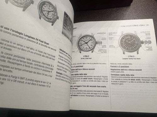 🔴 LONGINES box scatola orologio cofanetto astuccio custodia ISTRUZIONI completo