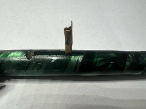 🔴 EVERSHARP Oxford Vintage-Hebelfüllfederhalter aus Zelluloid SCHREIBT '30 