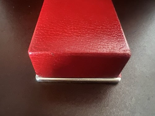 🔴 OMEGA box scatola orologio polso astuccio certificato GARANZIA 1976