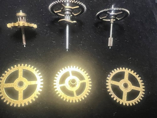 Roue Horloge Vitesse Mouvement Cassette Pendule Table Lot 21 Pièces