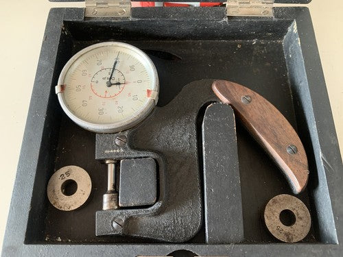 🔴 Micrometro KEIL PART a pressione con scatola vintage